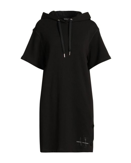 ARMANI EXCHANGE Black Mini Dresses