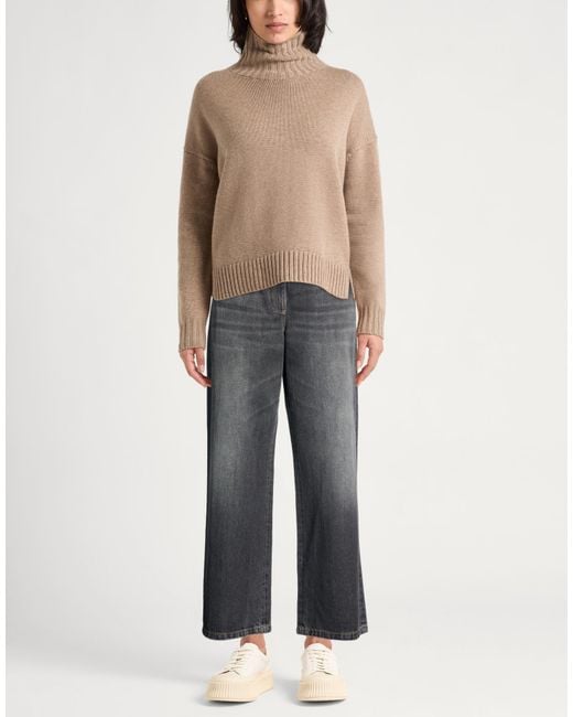 Brunello Cucinelli Gray Jeans Cotton, Brass