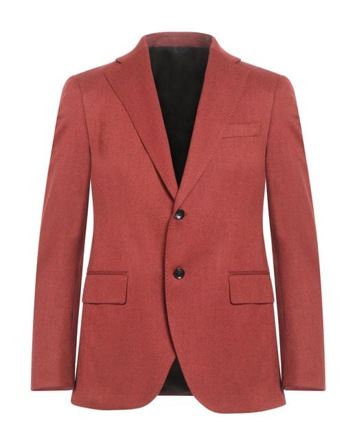 Tombolini Red Blazer for men