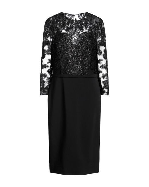 Moschino Black Midi Dress