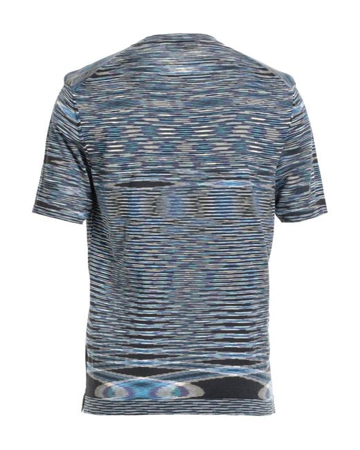 Missoni Blue Sweater for men