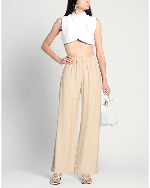 RUE DU BAC Natural Pants Viscose, Polyester