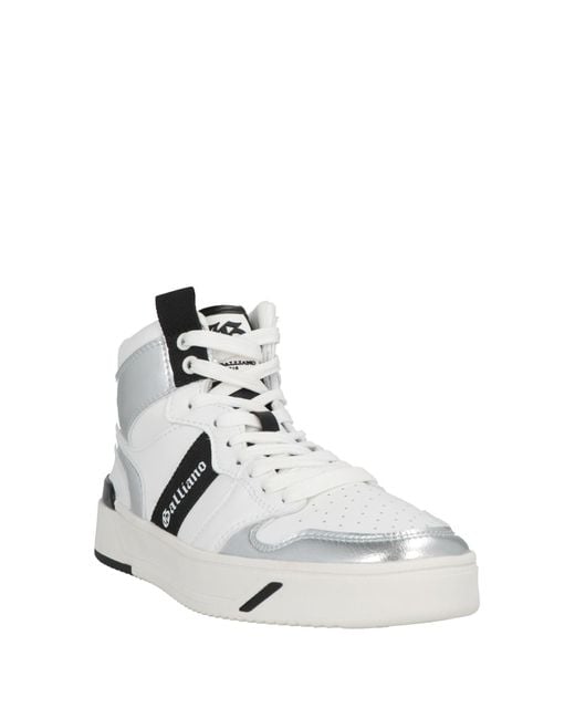 John Galliano White Sneakers