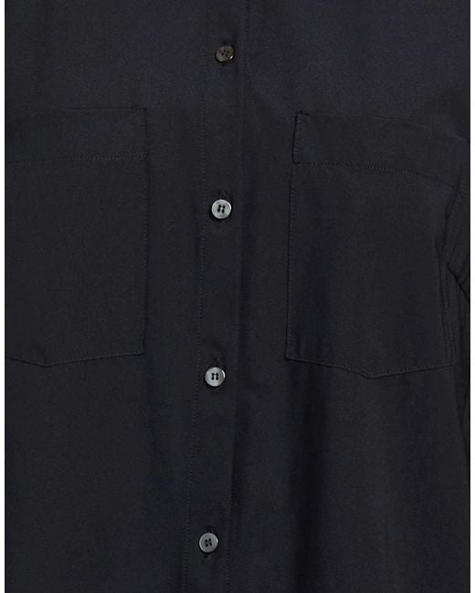 Luisa Cerano Blue Shirt Polyamide, Elastane