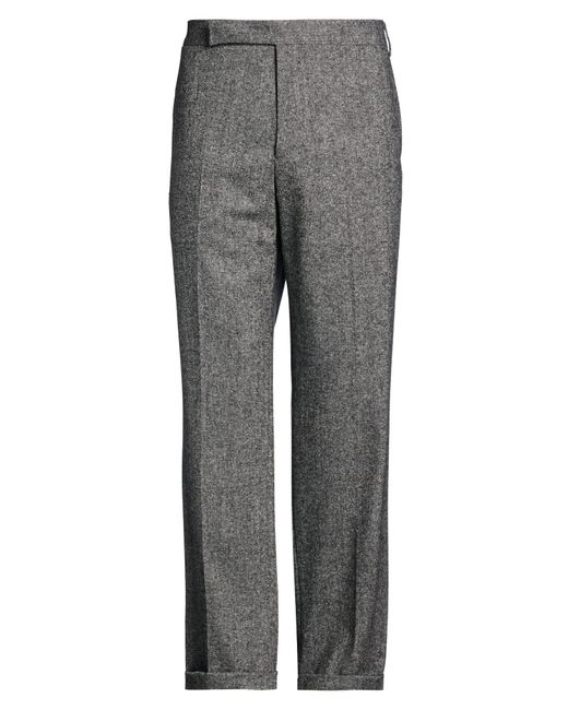 Lardini Gray Pants Wool, Polyester, Acrylic, Silk, Elastane for men