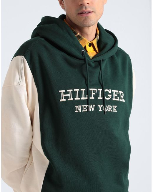 Sweat-shirt Tommy Hilfiger pour homme en coloris Green