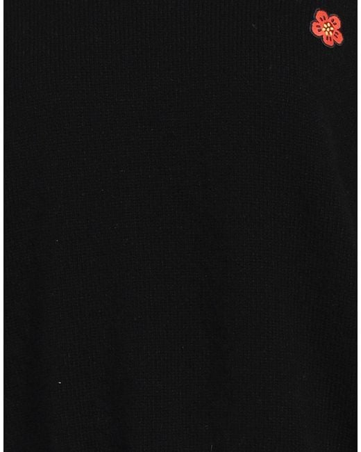 KENZO Black Turtleneck Wool