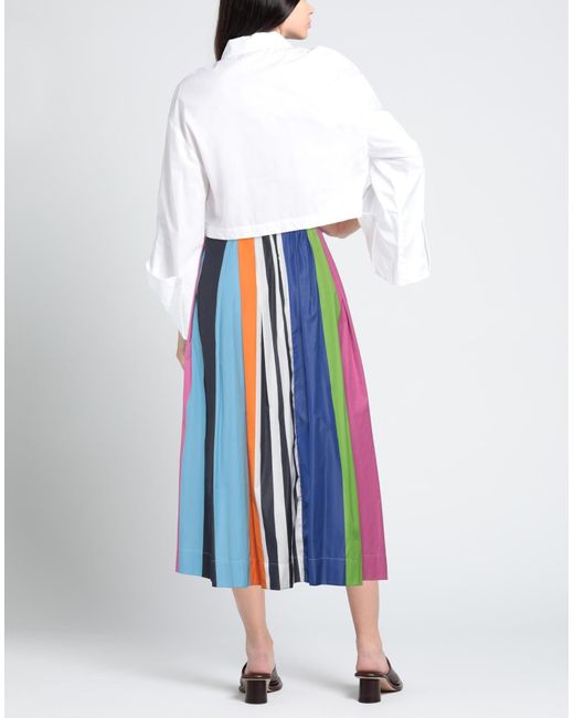 Sara Roka Blue Maxi Skirt