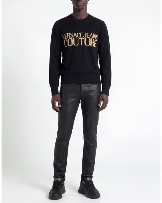 Pullover Versace Jeans Couture de hombre de color Black