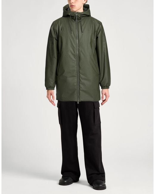 Rains Green Jacket for men