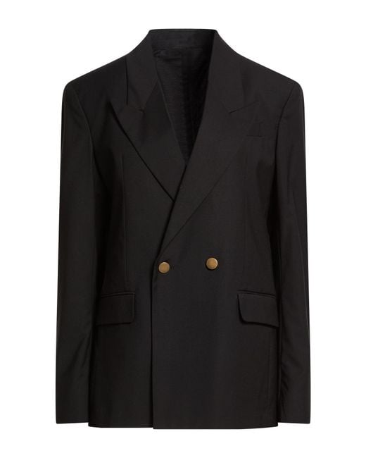 MARSĒM Black Blazer Polyester, Viscose, Elastane