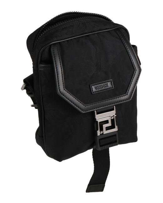 Borse A Tracolla di Versace in Black da Uomo