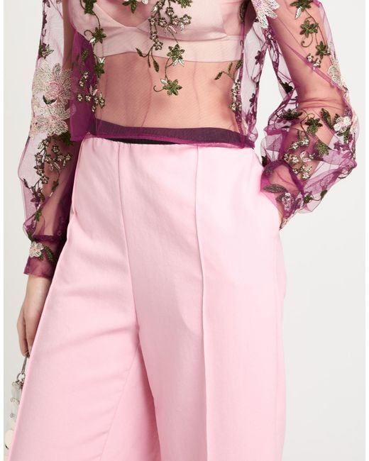 Plan C Pink Pants Polyester