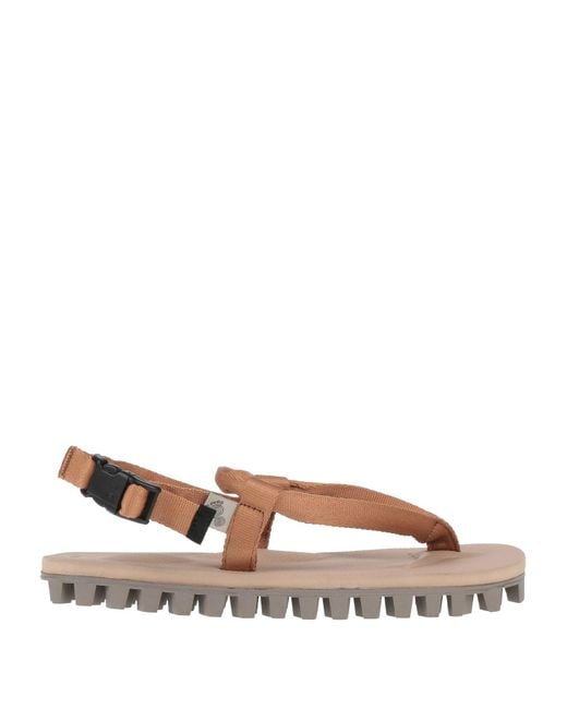 Suicoke Brown Thong Sandal for men