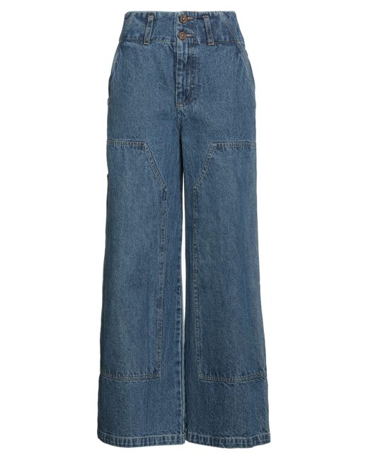 Sea Blue Jeans Cotton