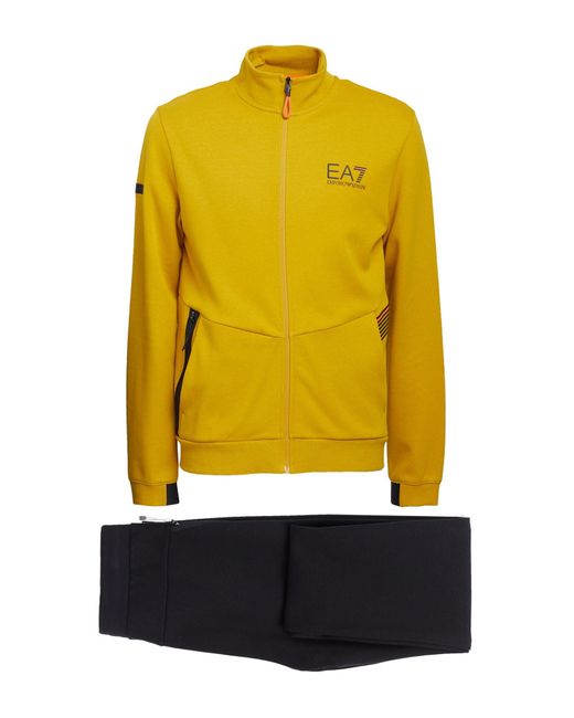EA7 Yellow Tracksuit for men