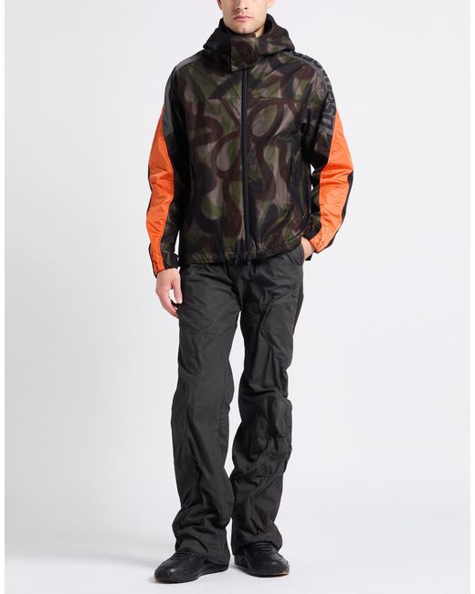 DSquared² Black Military Jacket Cotton, Elastane, Polyester, Polyamide for men
