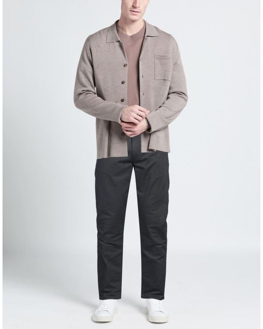 Rag & Bone Gray Jeans Cotton, Polyester, Elastane for men