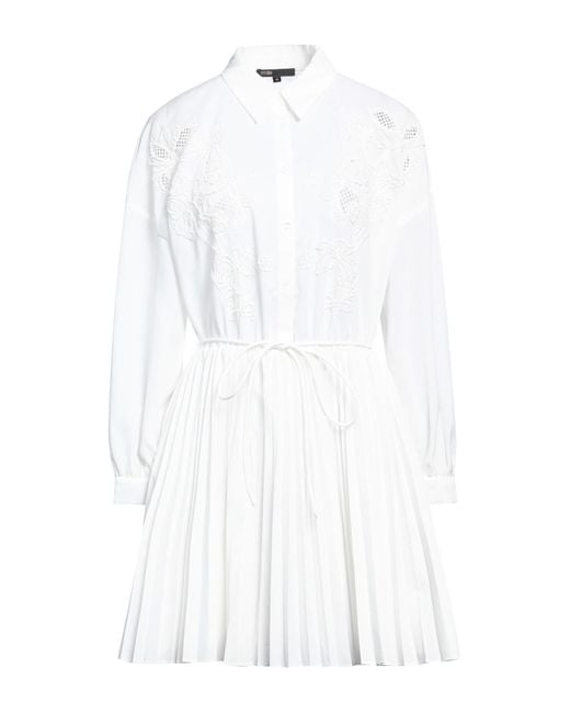 Maje White Mini Dress