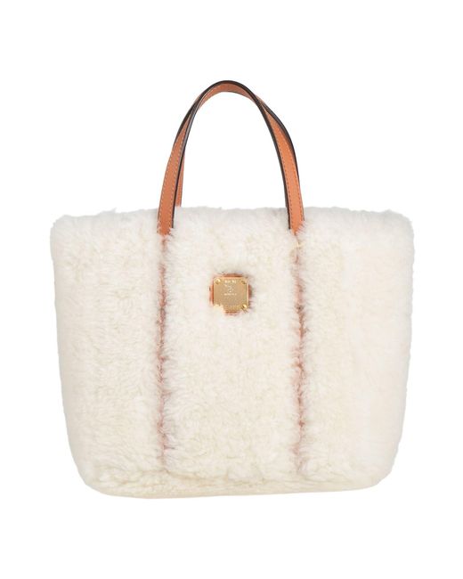 Borsa A Mano di MCM in Natural