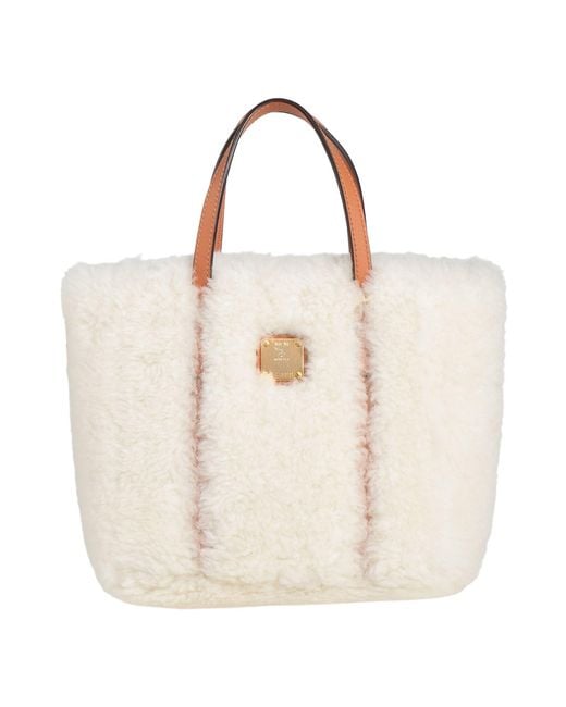 Borsa A Mano di MCM in Natural