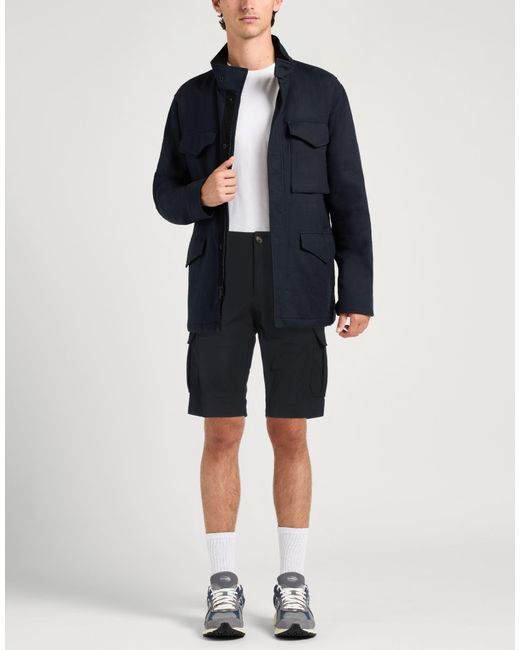 Rrd Blue Shorts & Bermuda Shorts Polyamide, Elastane for men