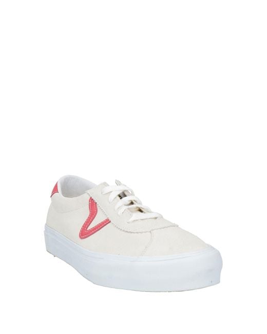 Vans White Sneakers Leather for men