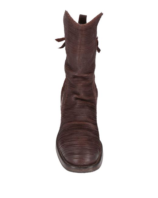 Moma Brown Ankle Boots