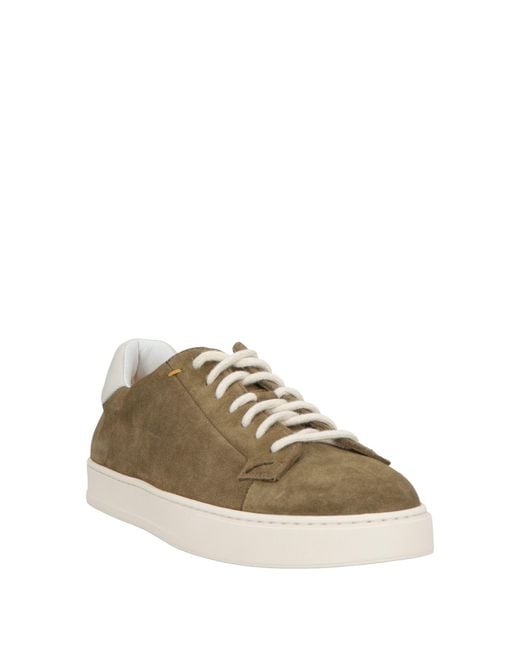 Doucal's Brown Sneakers Leather for men