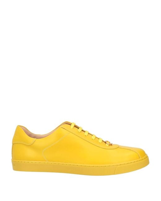Gianvito Rossi Yellow Trainers
