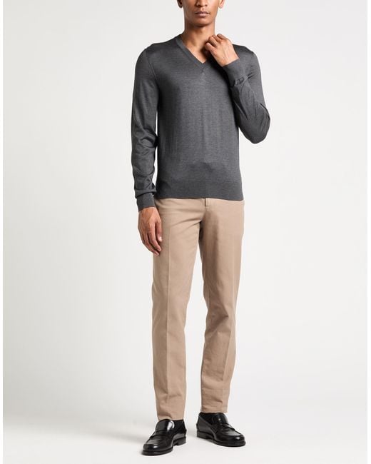 Dolce & Gabbana Gray Sweaters for men