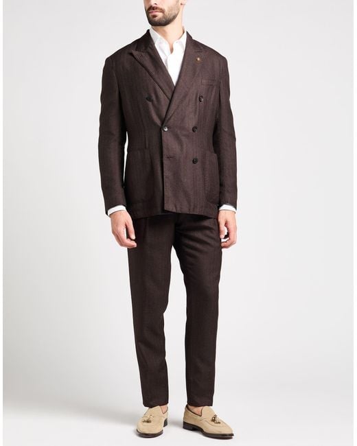 Lardini Brown Suit for men