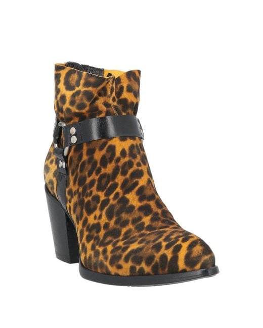 Rocco P Brown Ankle Boots
