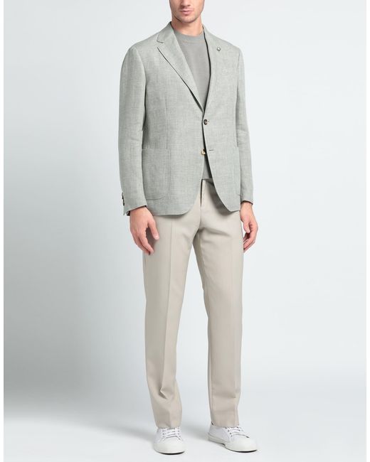 Lardini Gray Blazer for men