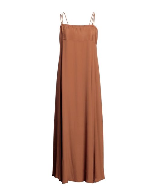 Ottod'Ame Brown Maxi Dress