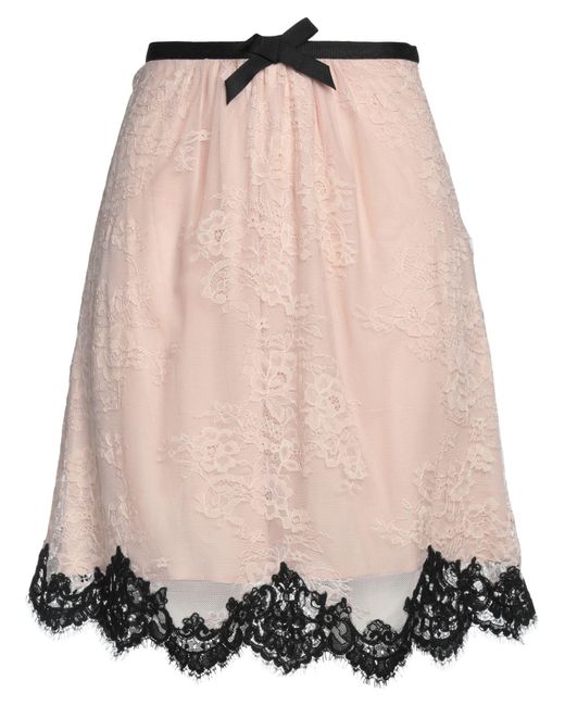 Anna Molinari Pink Mini Skirt