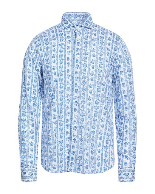 Fedeli Blue Shirts for men