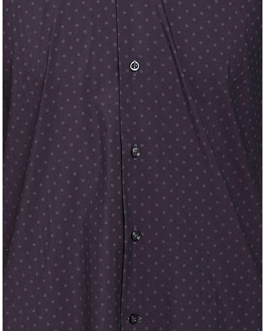 Agho Blue Shirt Cotton, Polyamide, Elastane for men