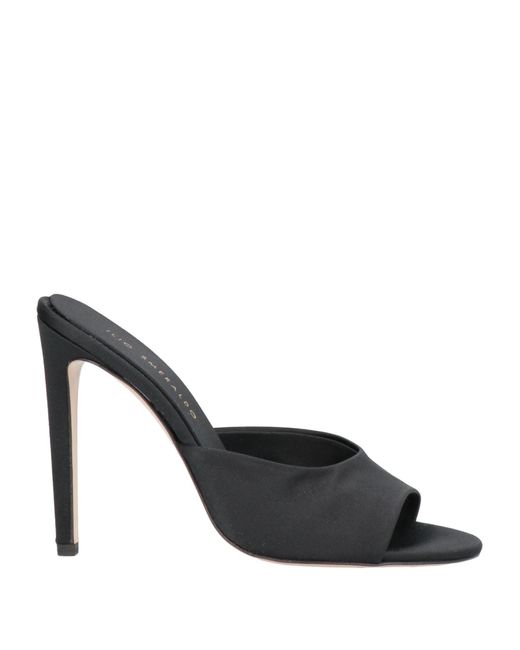 Ilio Smeraldo Black Sandals