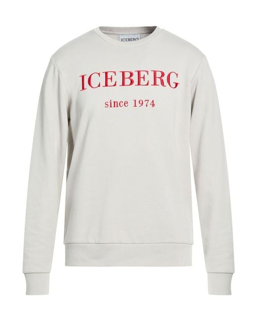 Iceberg White Sweatshirts for men