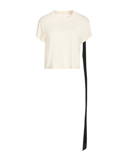 Rick Owens White T-Shirts