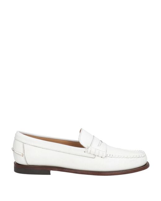Sebago White Mokassin