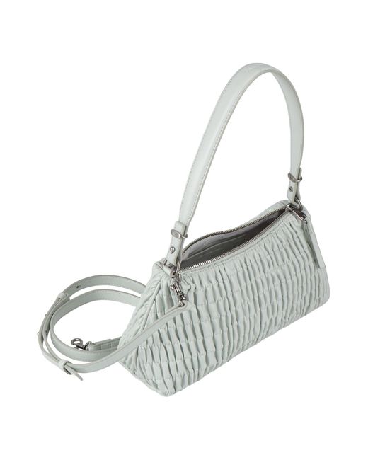 Calvin Klein Metallic Handbag Polyurethane