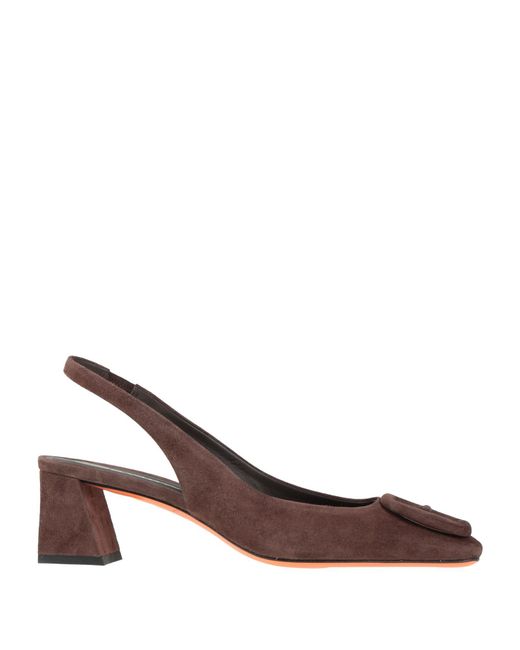 Santoni Brown Pumps