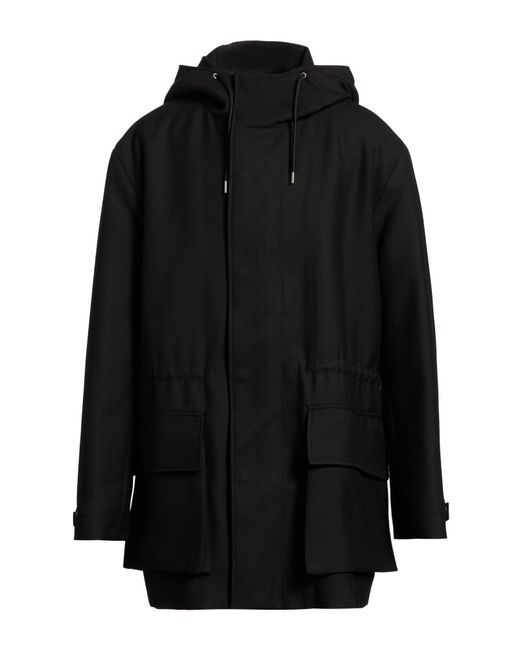 Cappotto di Sandro in Black da Uomo