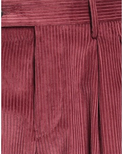 Incotex Red Trouser for men