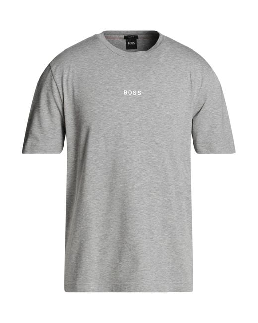 BOSS by HUGO BOSS Tshirt in Gray for Men Lyst