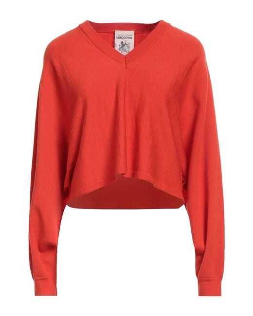 Pullover Semicouture de color Red