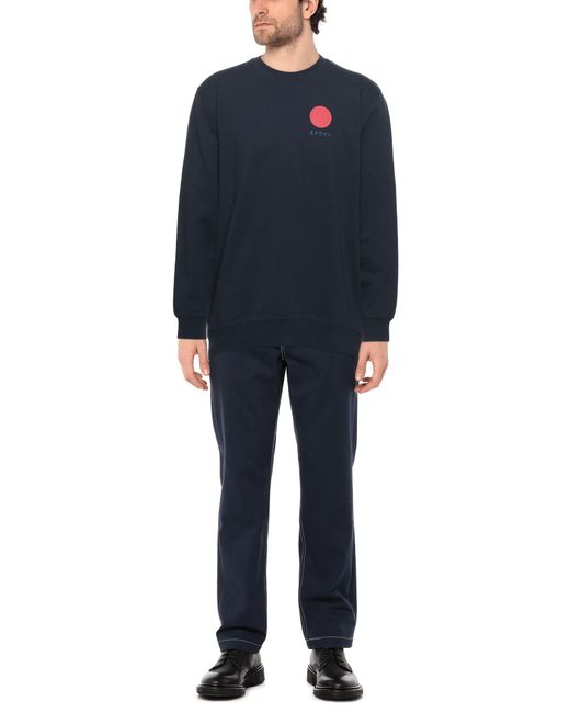 Edwin Blue Sweatshirt for men