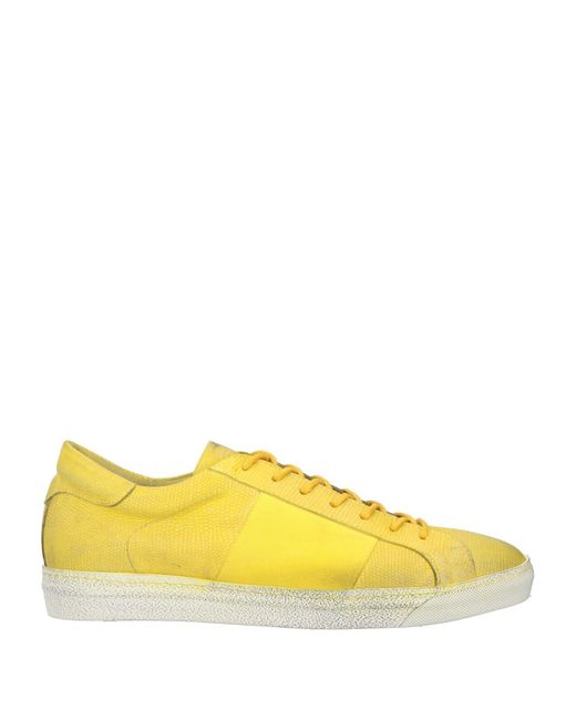 Pawelk's Yellow Sneakers for men